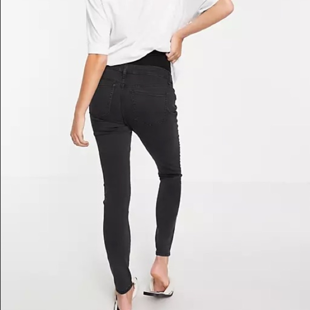 ASOS maternity black skinny jeans - Picture 2 of 5